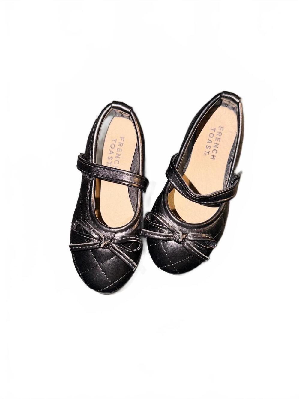 French Toast Black Mary Jane flats